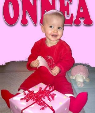 pinkki onnittelukortti