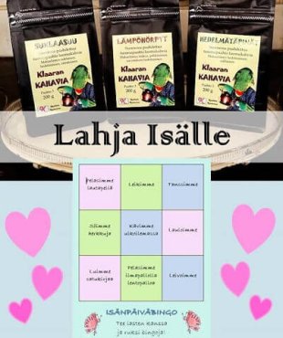 lahja isälle