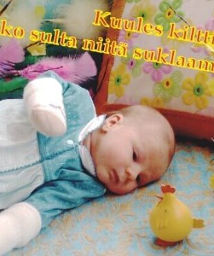 hauska pääsiäiskortti